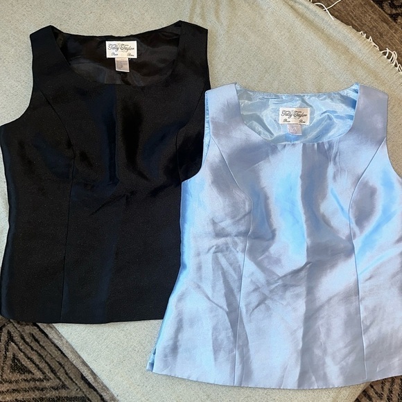 Vintage European  Tally Taylor Blouses x2 - Picture 1 of 8